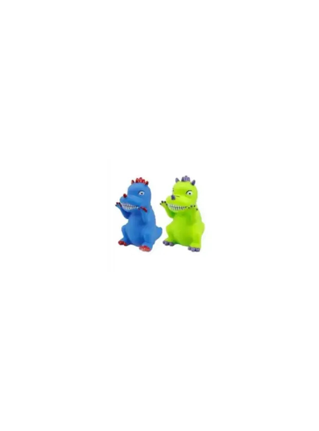 Pet Ing Yeşil Dinazor Sesli Köpek Oyuncağı 9.5x7.5x13CM