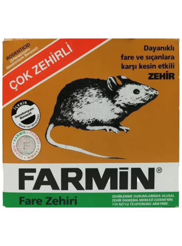 Farmin Çok Zehirli Fare Zehiri