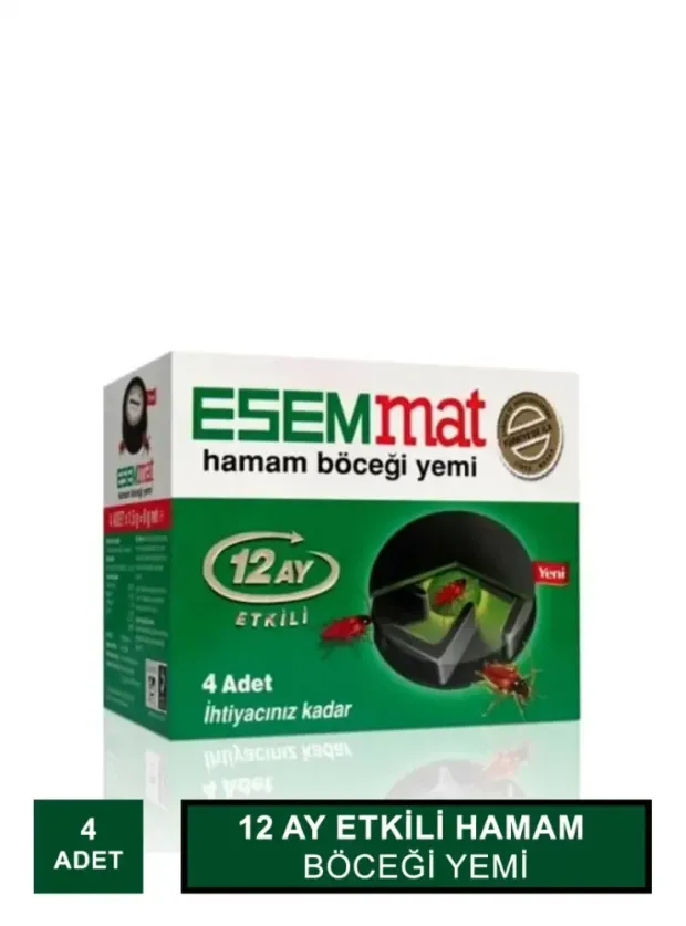 Esemmat Hamam Böceği Yemi 4 Adet