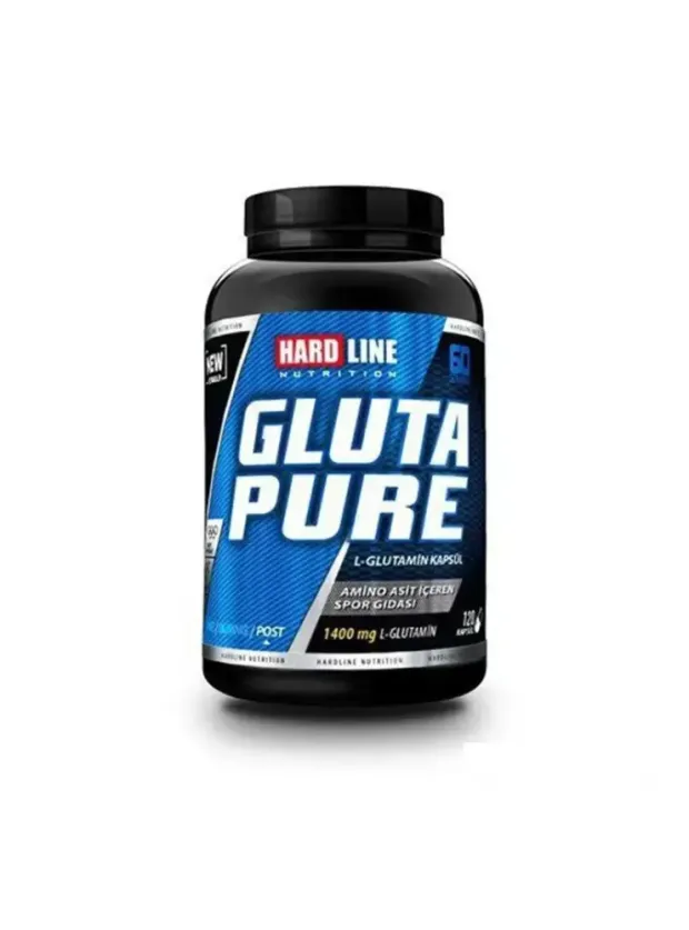 Hardline Nutrition Glutapure 120 Kapsül