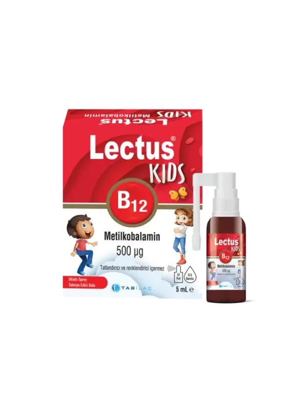 Lectus Kids B12 500 Mcg 5 ml Dilaltı Sprey