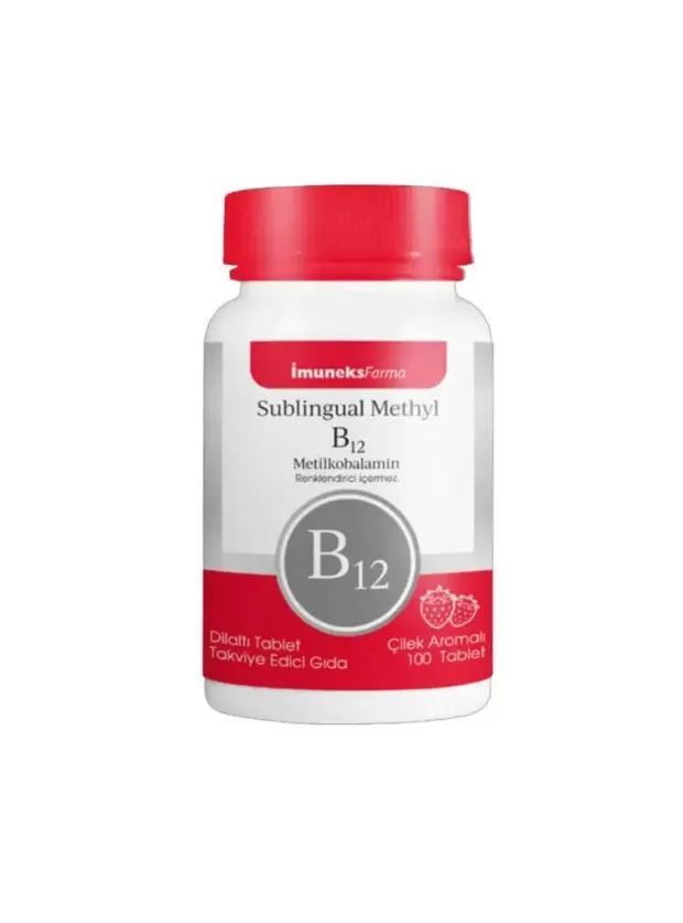 İmuneks Sublingual Methyl B12 100 Tablet