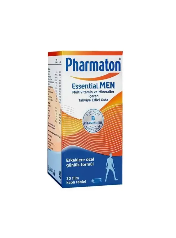 Pharmaton Essential Men Takviye Edici Gıda 30 Tablet