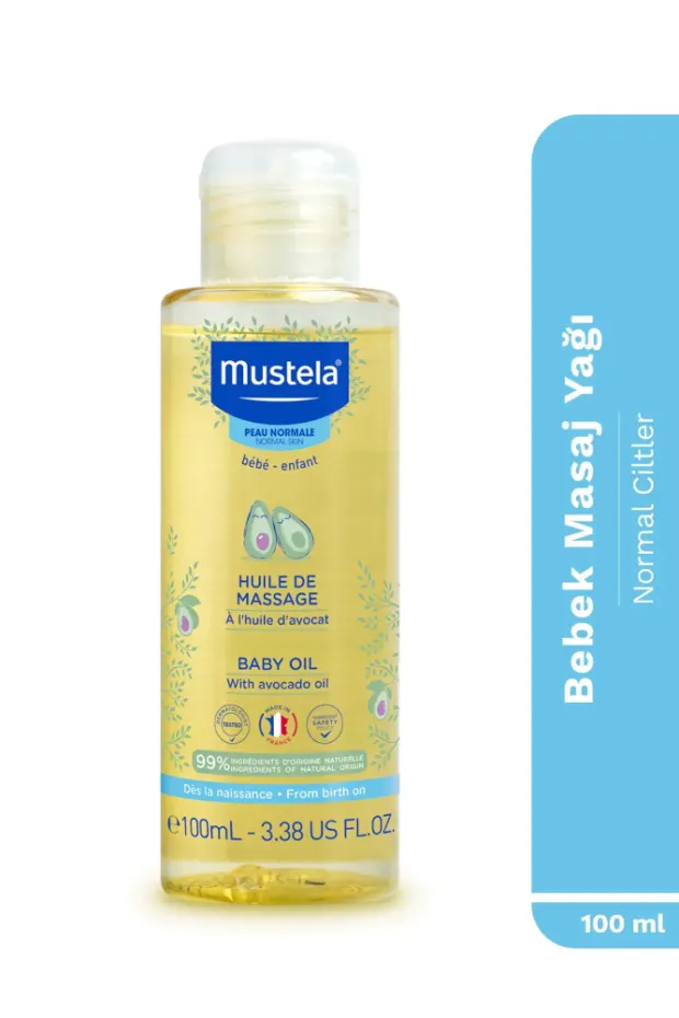 Mustela Baby Oil 100 ml Masaj Yağı