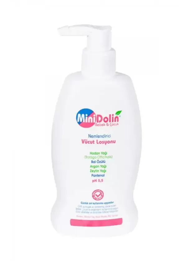 Minidolin Bebek & Çocuk Nemlendirici Vücut Losyonu 250ml