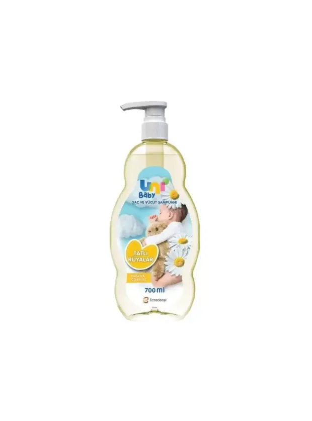 Uni Baby Tatlı Rüyalar Saç ve Vücut Şampuanı 700 ml