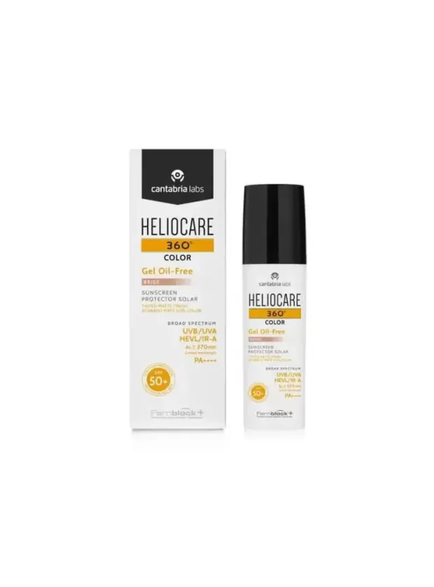 Heliocare 360 Color Gel Oil-Free Beige Spf50+ Renkli Güneş Kremi 50 ml