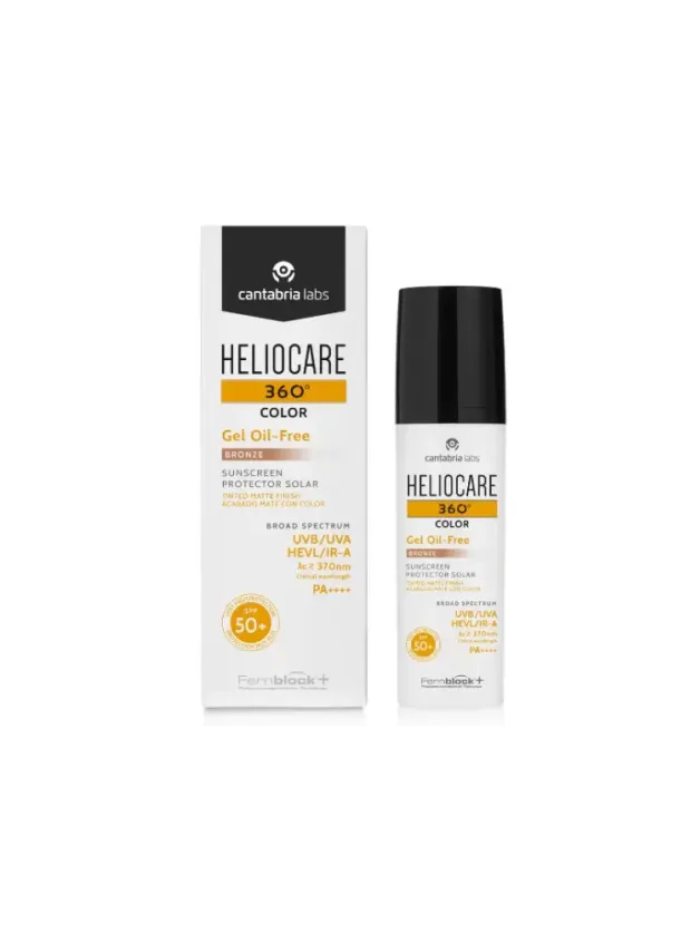 Heliocare 360 Color Gel Oil-Free Bronze Spf50+ Renkli Güneş Kremi 50 ml