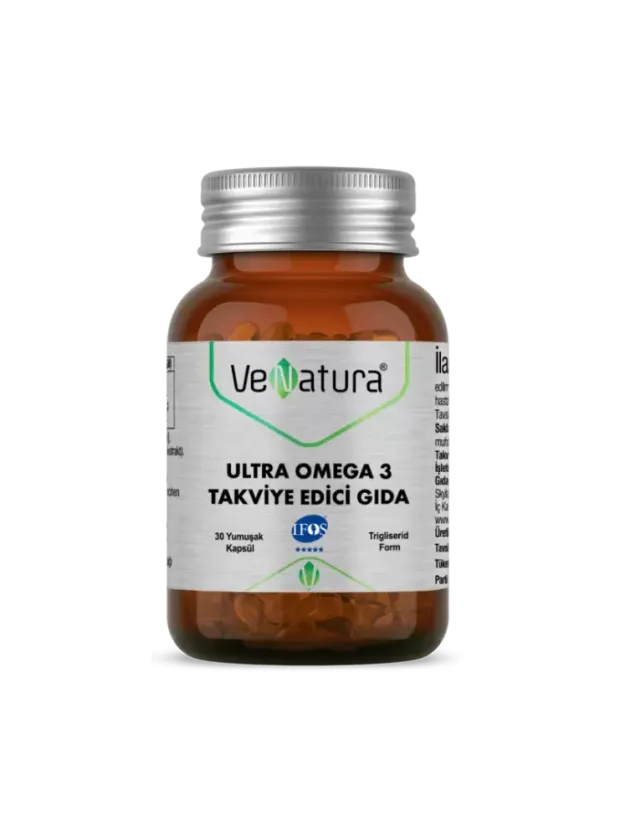 VeNatura Ultra Omega 3 Takviye Edici Gıda 30 Kapsül