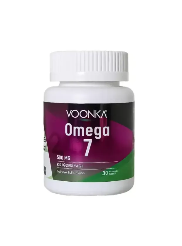 Voonka Omega 7 Kır İğdesi Yağı 30 Kapsül