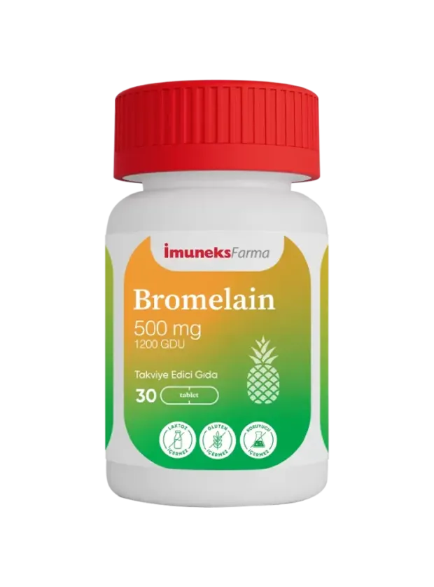 İmuneks Bromelain 500mg 30 Tablet