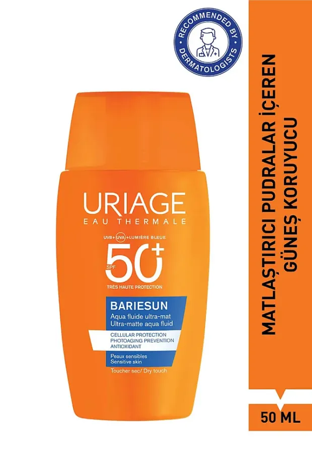 Uriage Bariesun Aqua Fluide Ultra-Mat SPF50+ 50ml