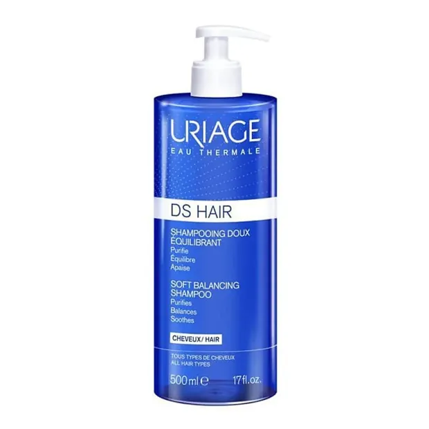 Uriage DS Hair Soft Balancing Shampoo - 500ml