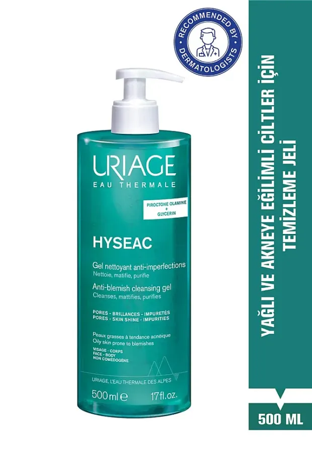 Uriage Hyseac Cleansing Gel 500 ml