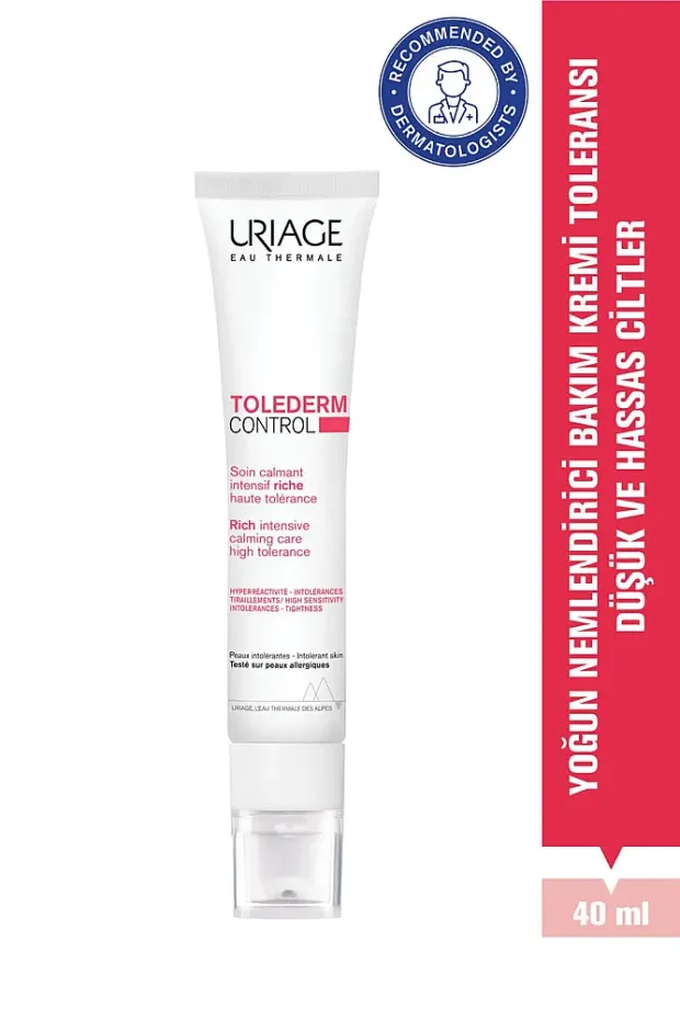 Uriage Tolederm Toleransı Düşük Kuru Ciltler İçin Yoğun Nemlendirici Bakım Kremi 40 ml