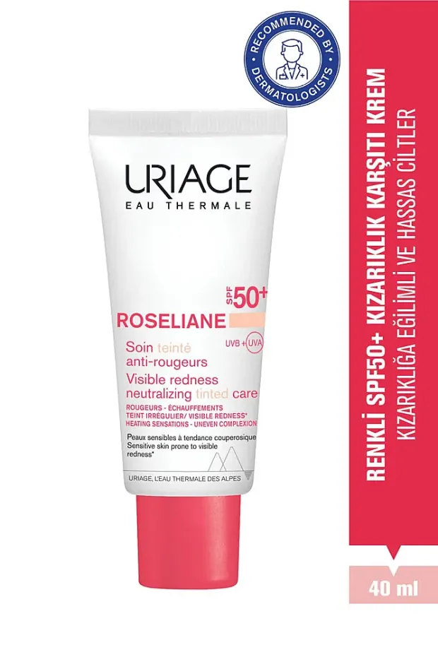 Uriage Rosaliane SPF50+ Hassas Ciltler İçin Kızarıklık Karşıtı CC Krem 40 ml
