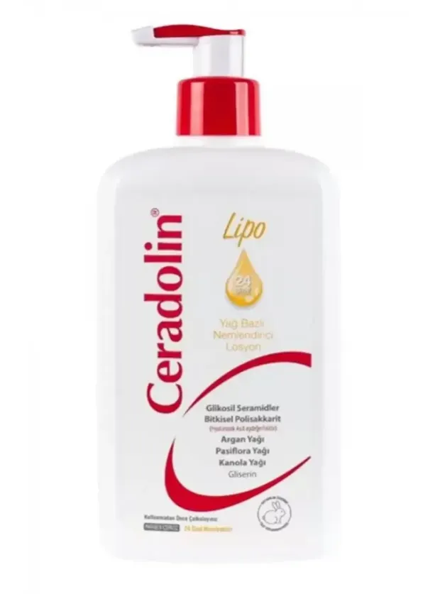 Ceradolin Lipo Yağ Bazlı Nemlendirici Losyon 500ml