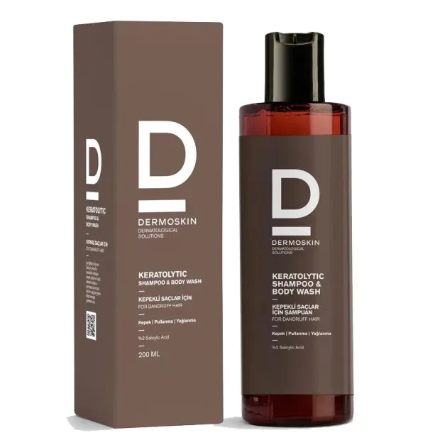 Dermoskin Keratolytic Şampuan/Body Wash 200 ml