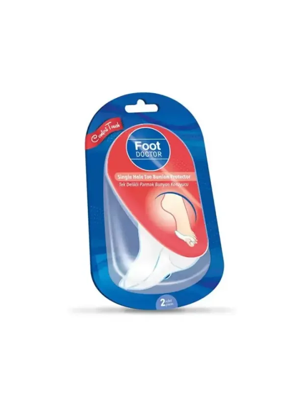 Foot Doctor Tek Delikli Parmak Bunyon Koruyucu 2 Adet ( FD.0003 )