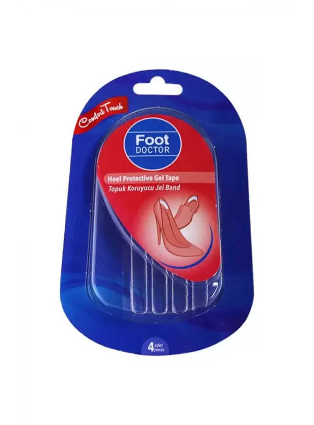 Foot Doctor Topuk Koruyucu Jel Bant 4 Adet ( FD.0024 )