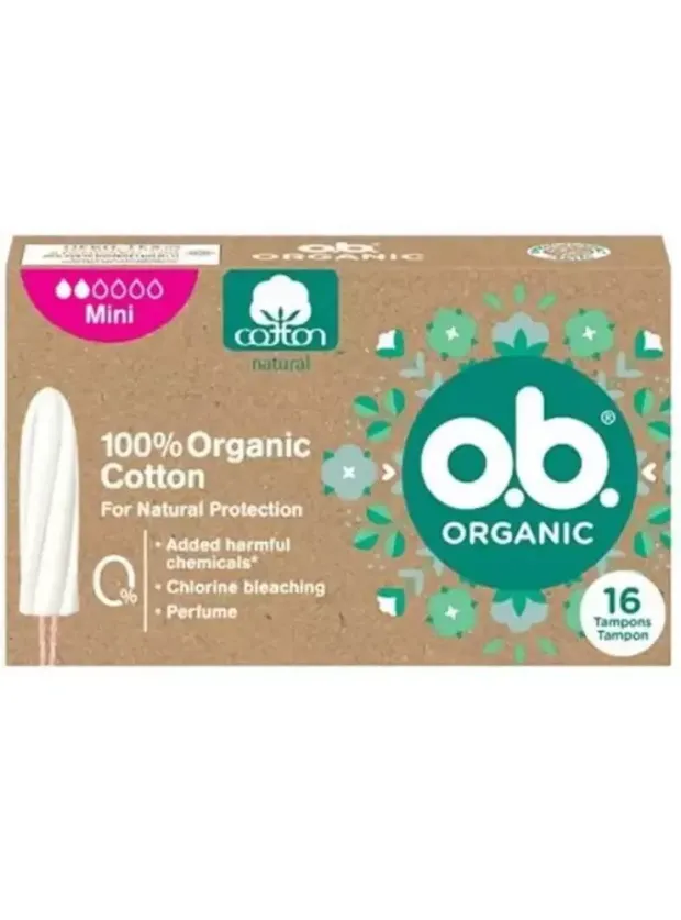 O.B Organic Mini Tampon 16 Adet