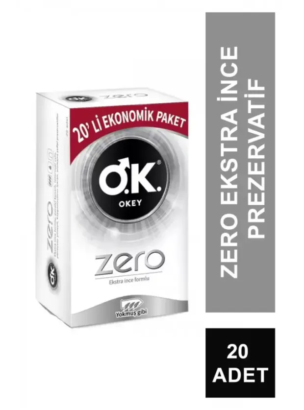 OUTLET-Okey Zero Prezervatif 20 Adet