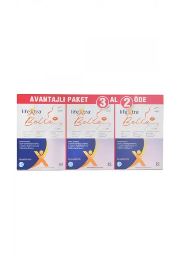 LifeXtra Bella 30 Tablet - 3AL2ÖDE ; Avantajlı Paket