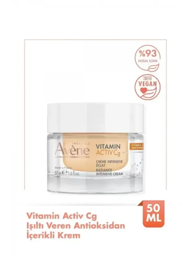OUTLET-Avene Vitamin Activ Cg Radiance Işıltı Veren Antioksidan İçerikli Krem 50 ml