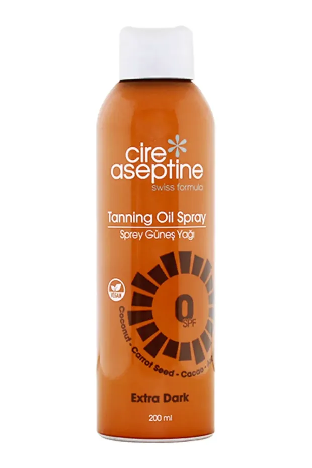 Cire Aseptine Spf0 Güneş Yağı Spreyi - Extra Koyu 200ml