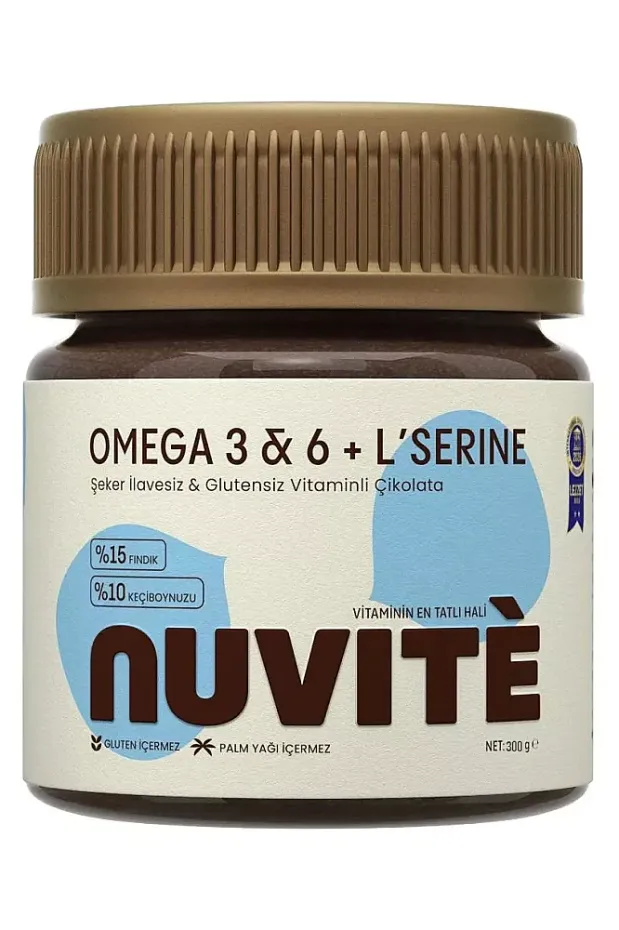 Nuvite Omega 3 Çikolata Aromalı 300 gr