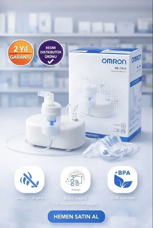 Omron Nec810 Nebülizatör Ne-C810-E