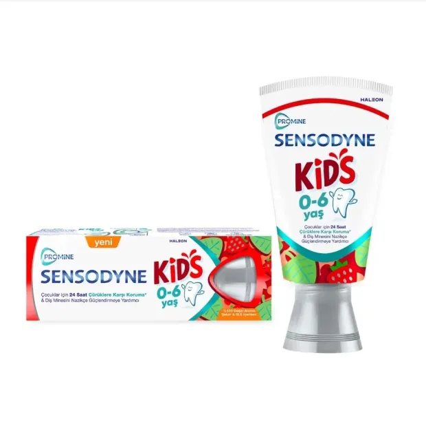 Sensodyne Promine Kids 0-6 Yaş %100 Doğal Aromalı Diş Macunu 50 ml