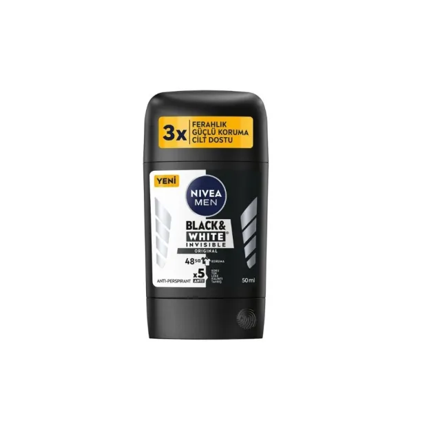 Nivea Men Black White Invisible Original Stick Deodorant 50 ml