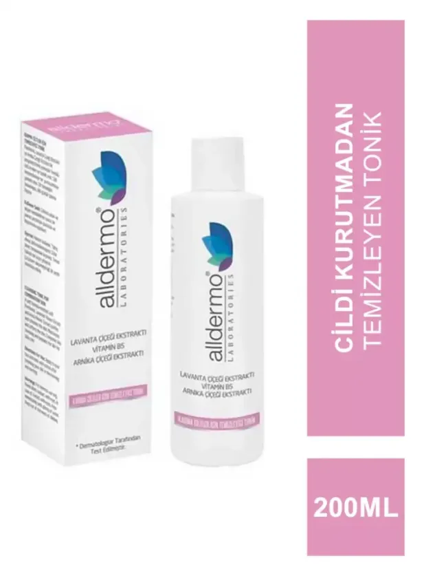 Alldermo Karma Ciltler İçin Temizleyici Tonik 200 ml