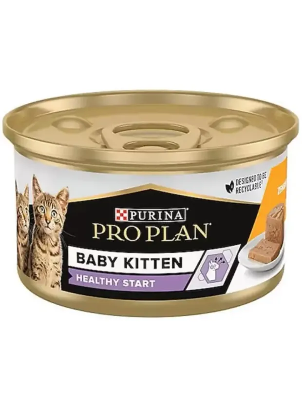 Pro Plan Baby Kitten Tavuklu Konserve 85 Gr