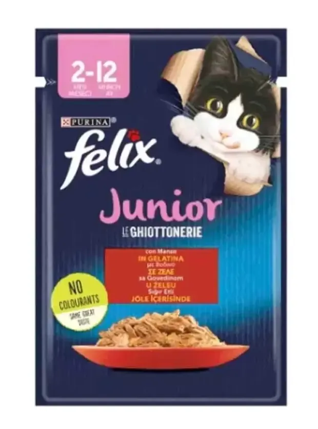 Felix Yavru Sığır Etli 85 gr