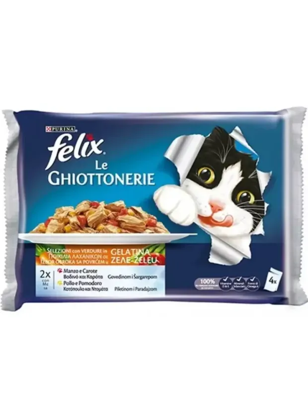 Felix Sığır Etli Ekonomik Paket 4x85 gr