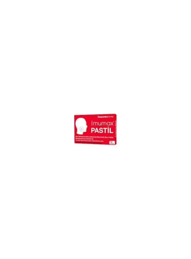 İmuneks Imumax Pastil 12 Adet