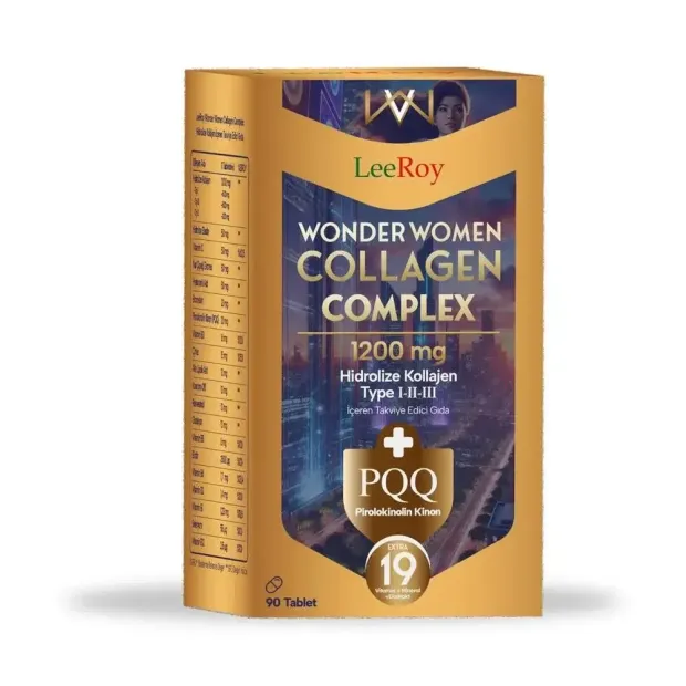 LeeRoy Wonder Women Collagen Complex 1200 mg 90 Tablet