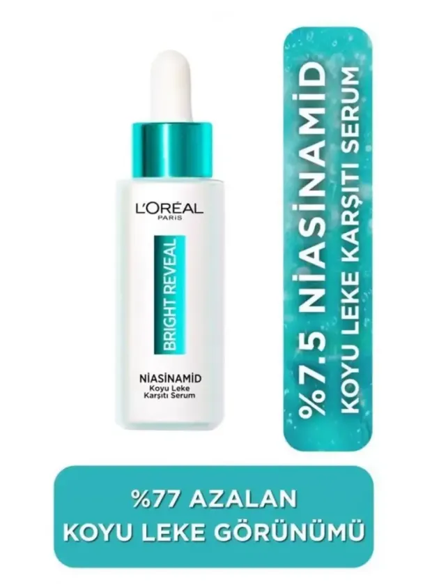 Loreal Paris Bright Reveal Niasinemid - Koyu Leke Karşıtı Serum - 30 ml
