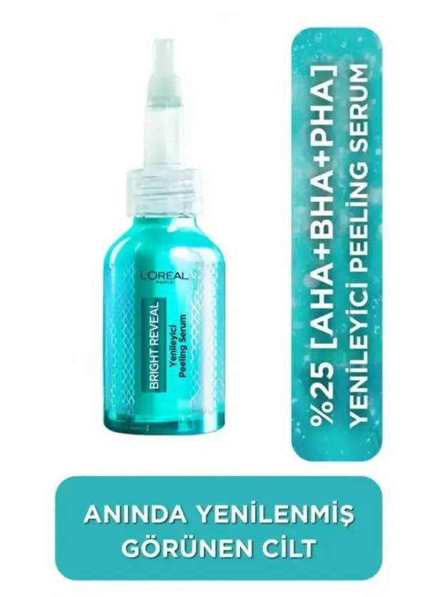 Loreal Paris Bright Reveal - Yenileyici Peeling Serum - 25 ml