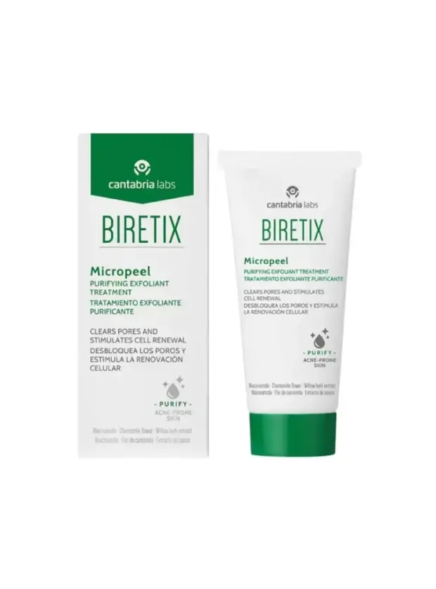 Biretix Micropeel - Yüz Temizleme Jeli - 50ml
