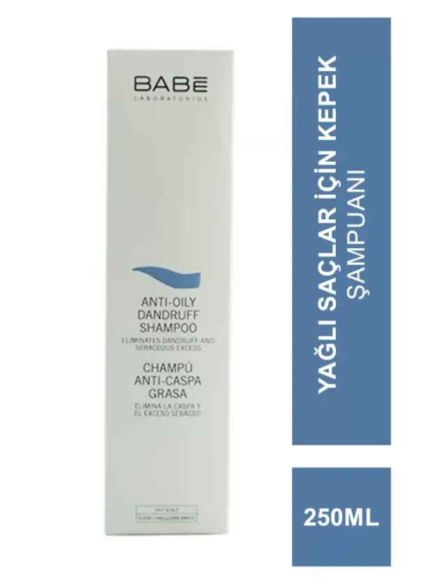 Babe Anti Oily Dandruff Shampoo 250 ml Yağlı Saçlar İçin Kepek Şampuanı