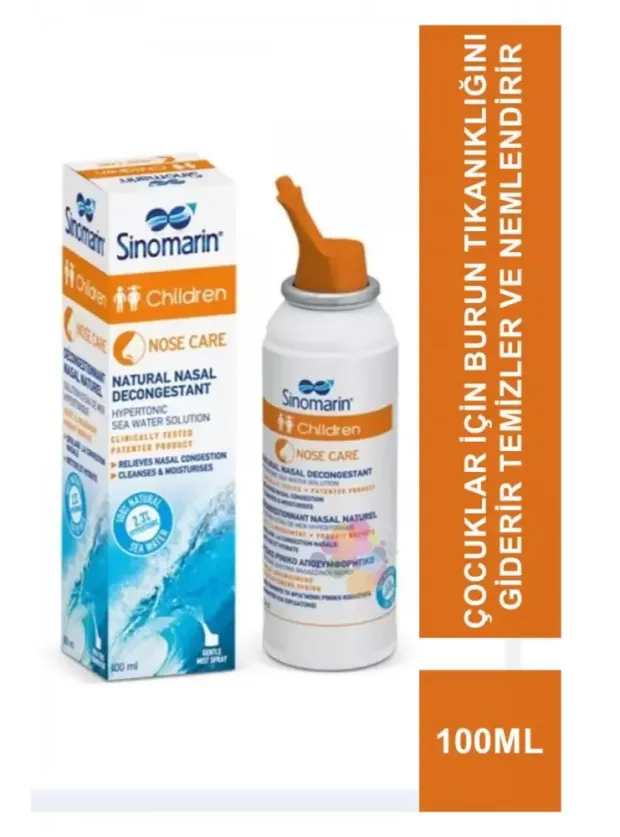 Sinomarin Children Cocuklar Için Deniz Suyu Spreyi 100 ml