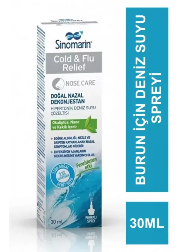 Sinomarin Cold Flu Relief Sprey 30 ml