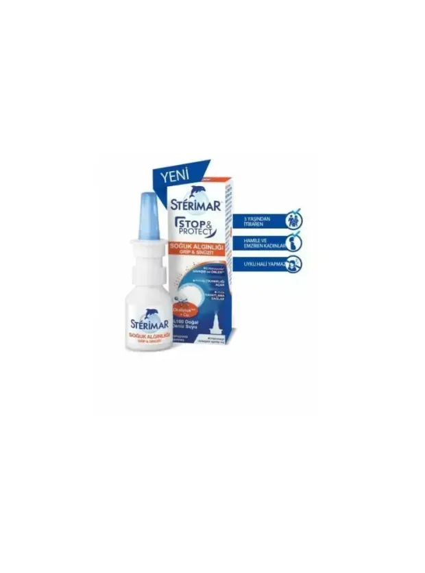Sterimar Stop Protect Soğuk Algınlığı Burun Spreyi 20 ml