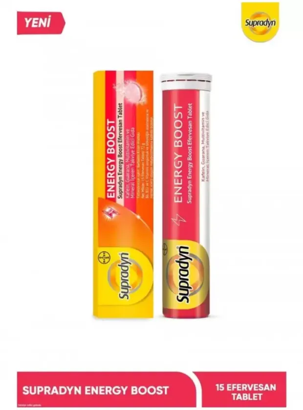 Supradyn Energy Boost 15 Efervesan Tablet