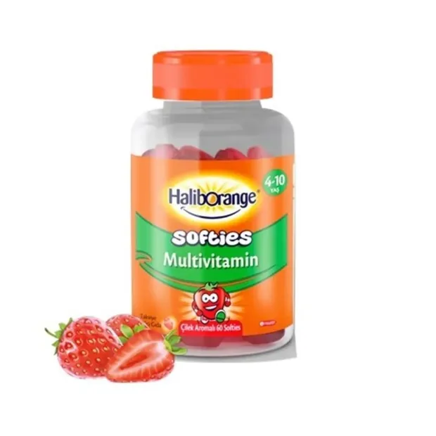 Haliborange Multivitamin Çilek Aromalı 60 Softgel