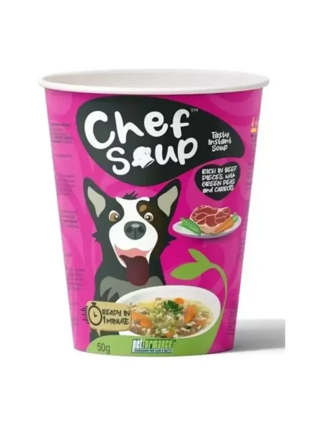Chef Soup Dana Eti, Bezelye Ve Havuçlu Hazır Çorba 50 G