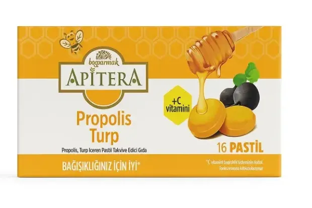 Balparmak Apitera Propolis Turp Aromalı 16 Pastil